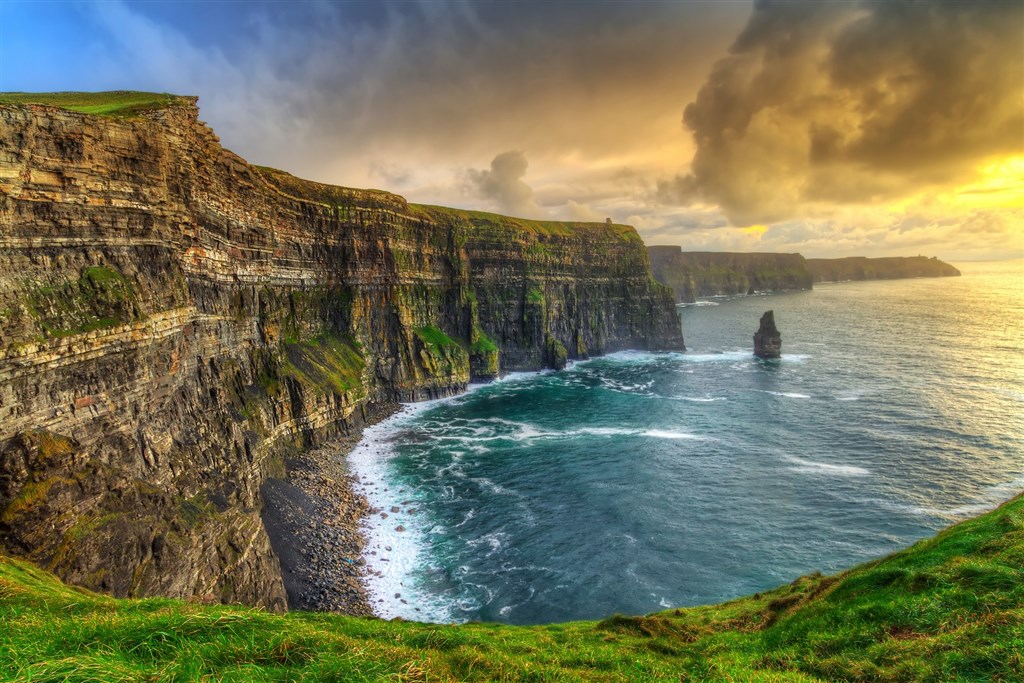 Cliffs of Moher – pobřežní útesy