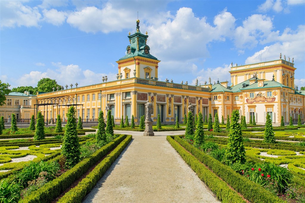 Wilanów – královský palác ve Varšavě
