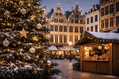 BELGIE – BRUGGY, GENT, ANTVERPY A VÁNOČNÍ TRHY