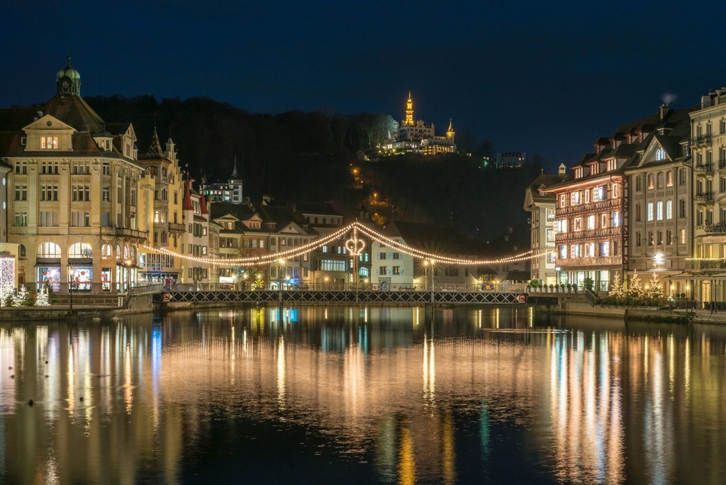 Švýcarsko advent - Luzern