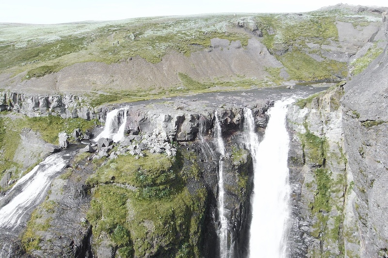 Poznávací zájezd na Island - vodopád Glymur