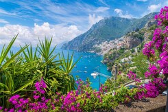  - ITÁLIE - BOŽSKÉ AMALFITÁNSKÉ POBŘEŽÍ - LETECKY